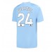 Manchester City Josko Gvardiol #24 Kopio Koti Pelipaita 2023-24 Lyhyet Hihat
